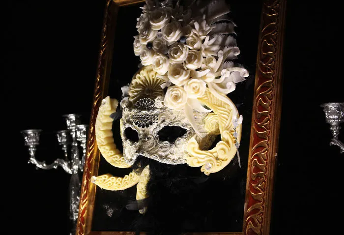 I Create Intricate Pieces Of Carved Art From Soap