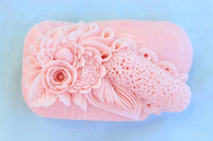 I Create Intricate Pieces Of Carved Art From Soap
