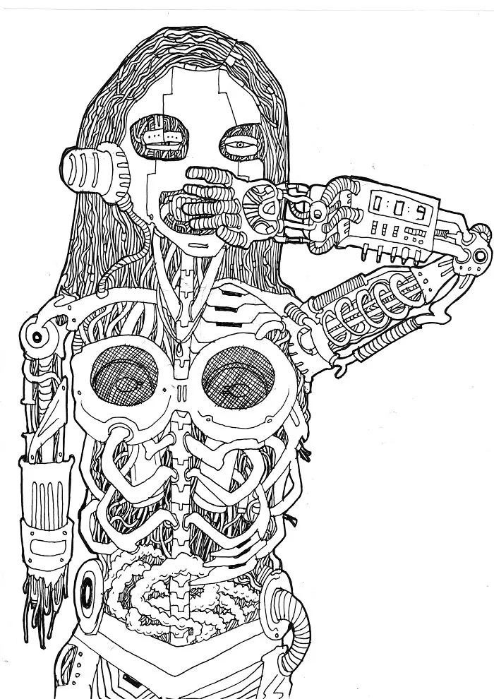 I Like To Turn Anything Into Robotic Style, Or I Call Robolism.