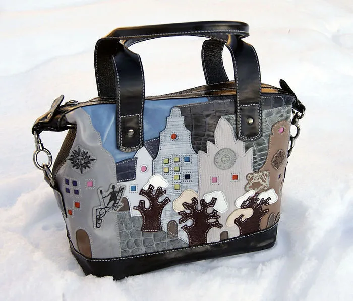 Whole History In Your Hands: Amazing Leather Bags By Russian Craftswoman Bella Kolosova