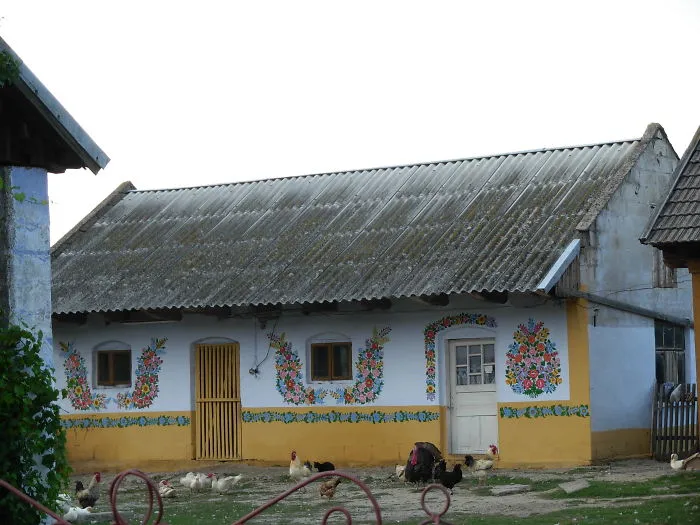 Little Polish Village Where Everything Is Covered In Colorful Flower Paintings