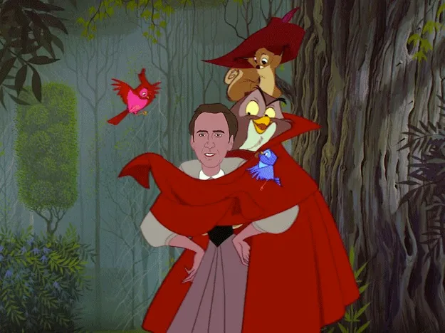 Someone Photo-Shopped Nicolas Cage As Disney Princesses & It's Better Than The Original Animations