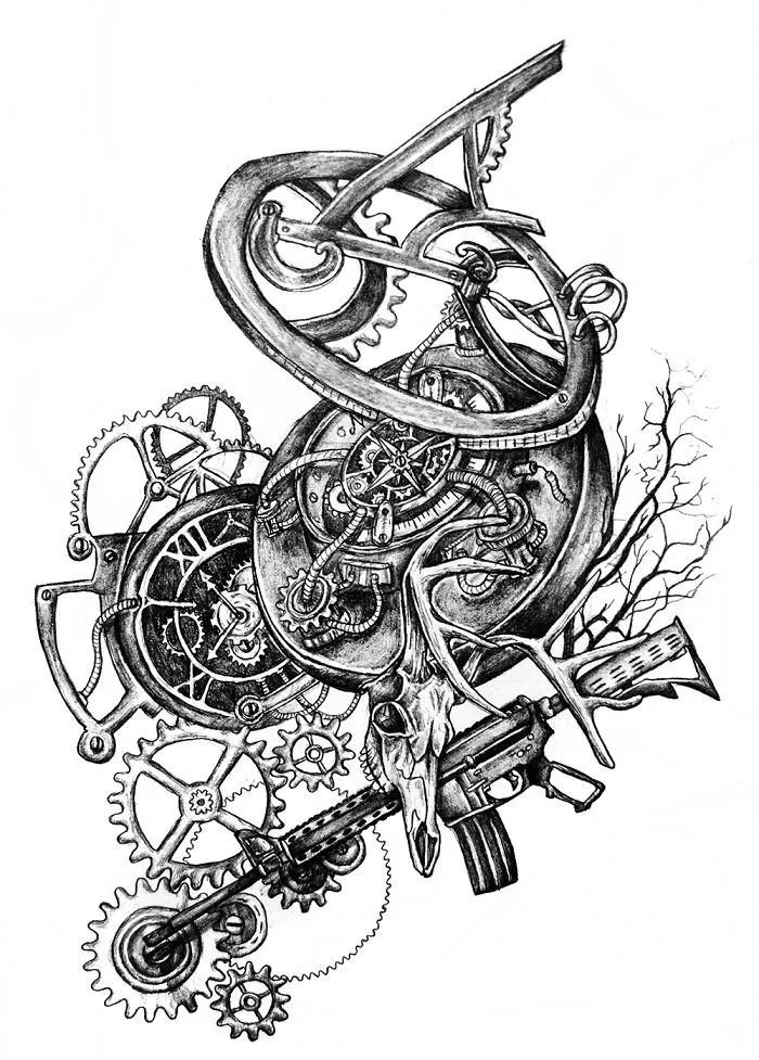 My Own Hand-Drawn Custom Tattoo Designs