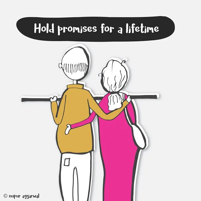 For My Parents' 25th Anniversary I Made These Illustrations To Describe What I Learnt From Them