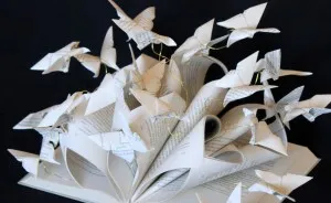I Gave Old Books A New Life By Making Art From Them