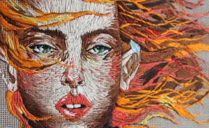 I "Illustrate" People Using Needle And Thread