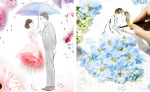 These Heartwarming Floral Illustrations Of Couples Will Make You Fall In Love Again
