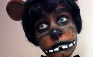 Freddy Fnaf- Makeup Tutorial Created With Craft Acrylic