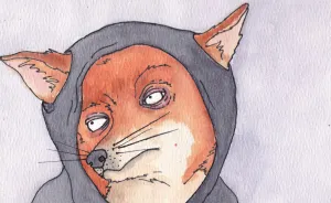 I Watercolor Angry Animals