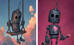 Lonely Robots Experiencing The Quiet Wonder Of The World (Part 2)