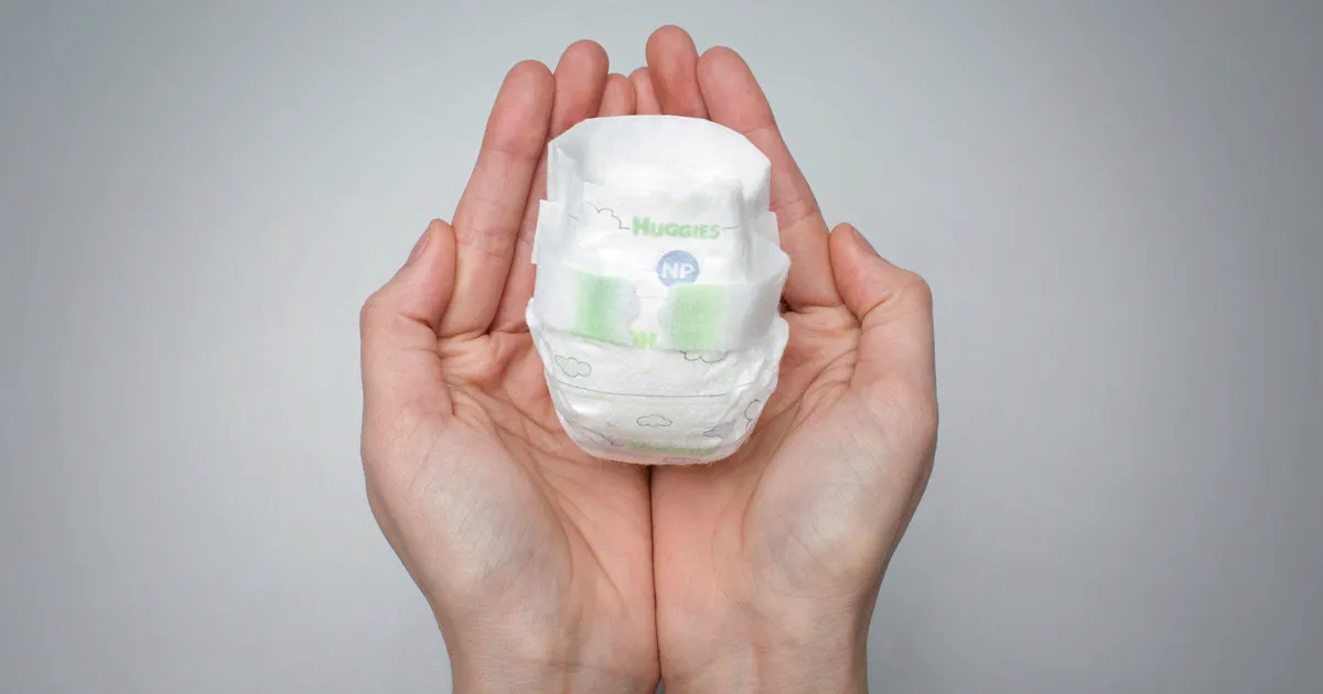 Huggies acaba de sacar los pañales más diminutos para bebés prematuros