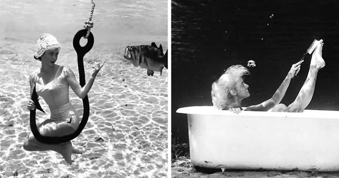 It's Hard To Believe These Pin-Up Photos Were Shot Underwater In 1938
