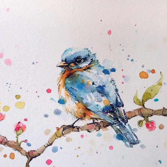 Nature-Inspired Watercolor Paintings By "Sillier Than Sally"