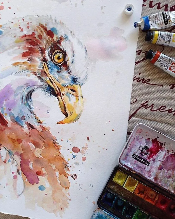 Nature-Inspired Watercolor Paintings By "Sillier Than Sally"