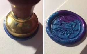 Wax Sealing Wedding Invitations