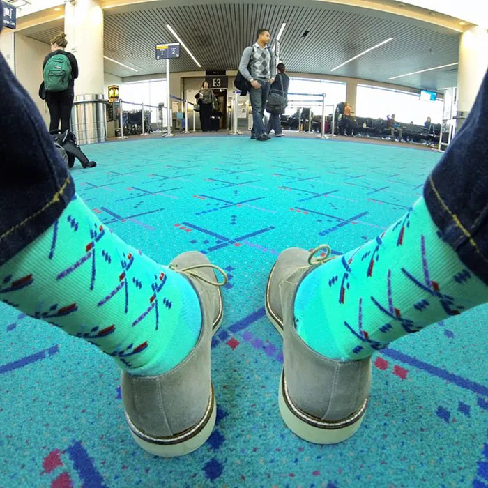 This Man Or Airport's Floor?