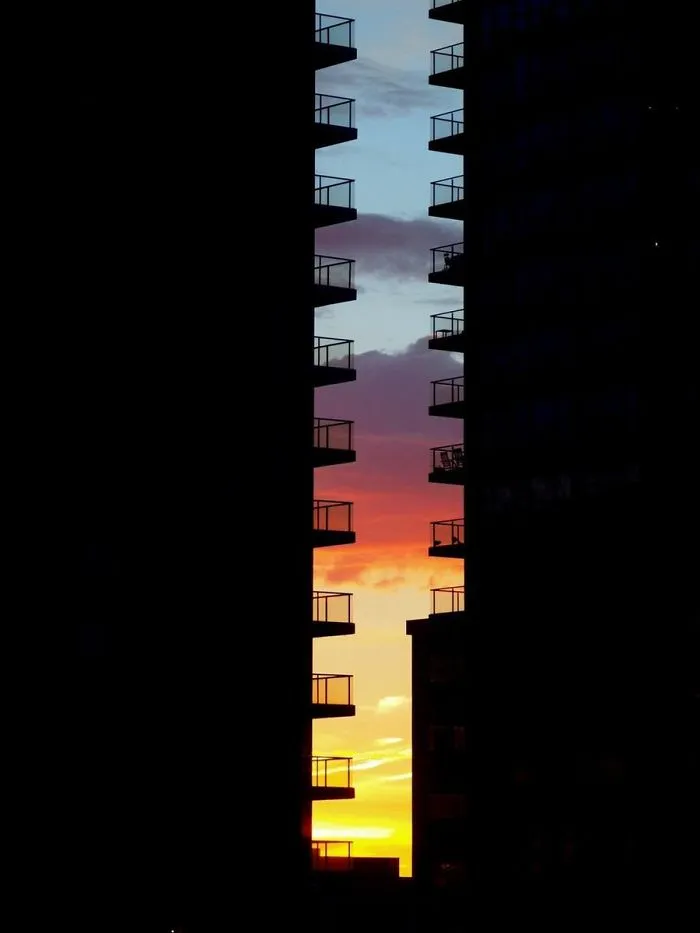 Niveles de atardecer