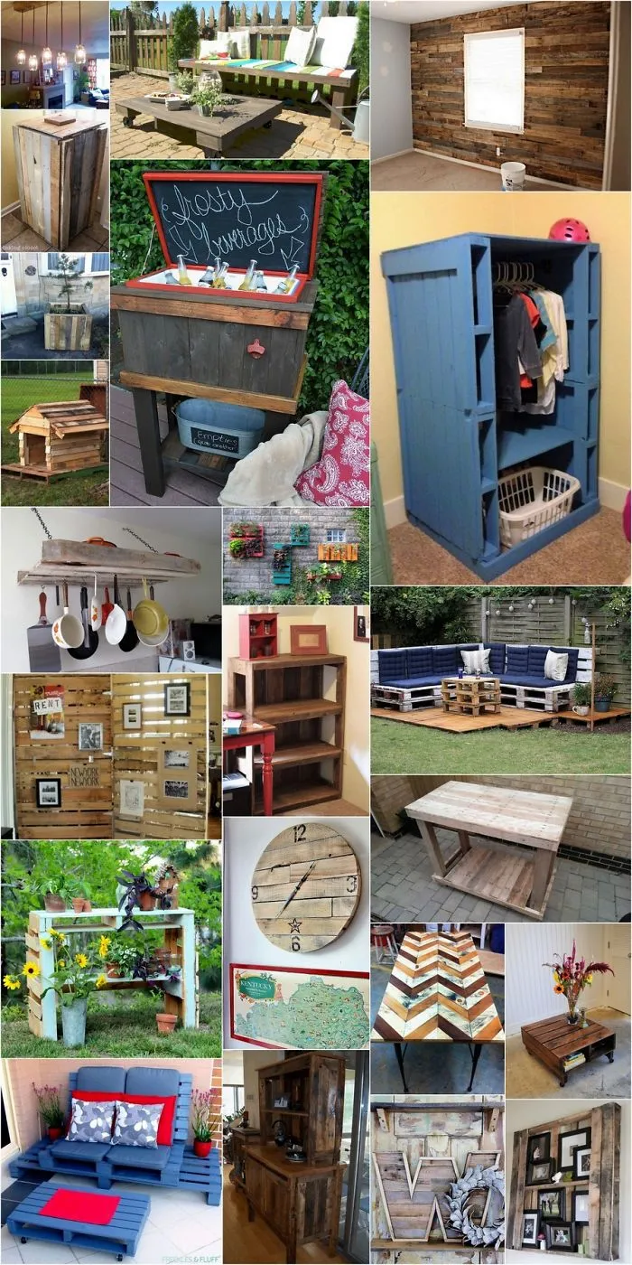 Unique And Pretty Diy Wooden Pallet Projects