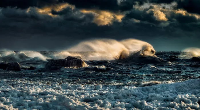 When Others Run Away For Cover, I Head To The Lake Erie Shore To Capture The Beauty Of Waves