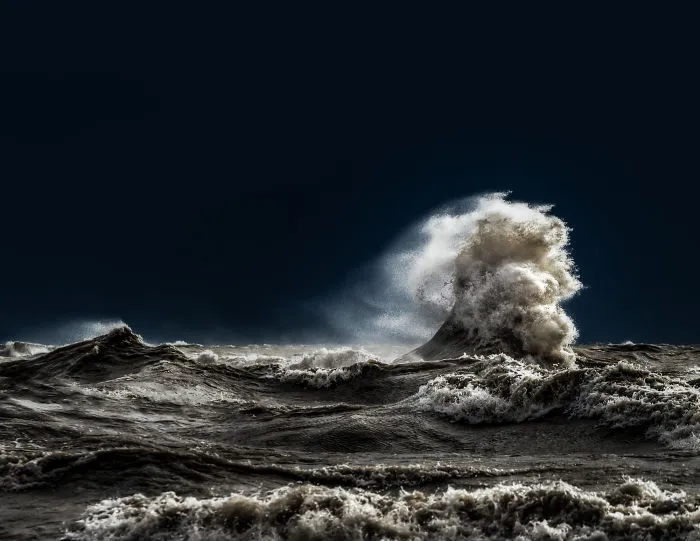 When Others Run Away For Cover, I Head To The Lake Erie Shore To Capture The Beauty Of Waves