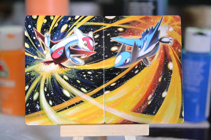 I Bring Old Pokemon Cards Back To Life By Repainting Them
