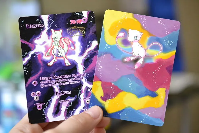 I Bring Old Pokemon Cards Back To Life By Repainting Them