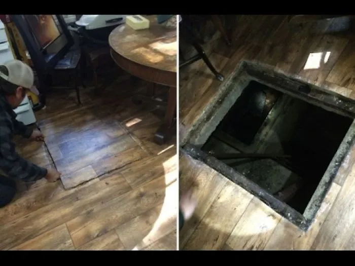 He Didn’t Have The Nerve To Open The Trap Door In His Cabin So He Hired A Handyman To Do It For Him