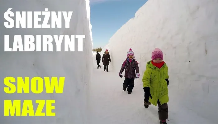 I Took My Family To The Biggest Snow Maze In The World