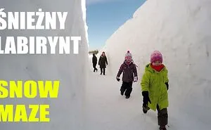 I Took My Family To The Biggest Snow Maze In The World