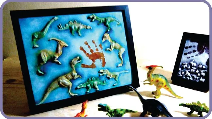 Baby Memory Board Using Toys