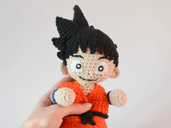 Adorable Goku Kid Dragon Ball Crochet Pattern By Krawka