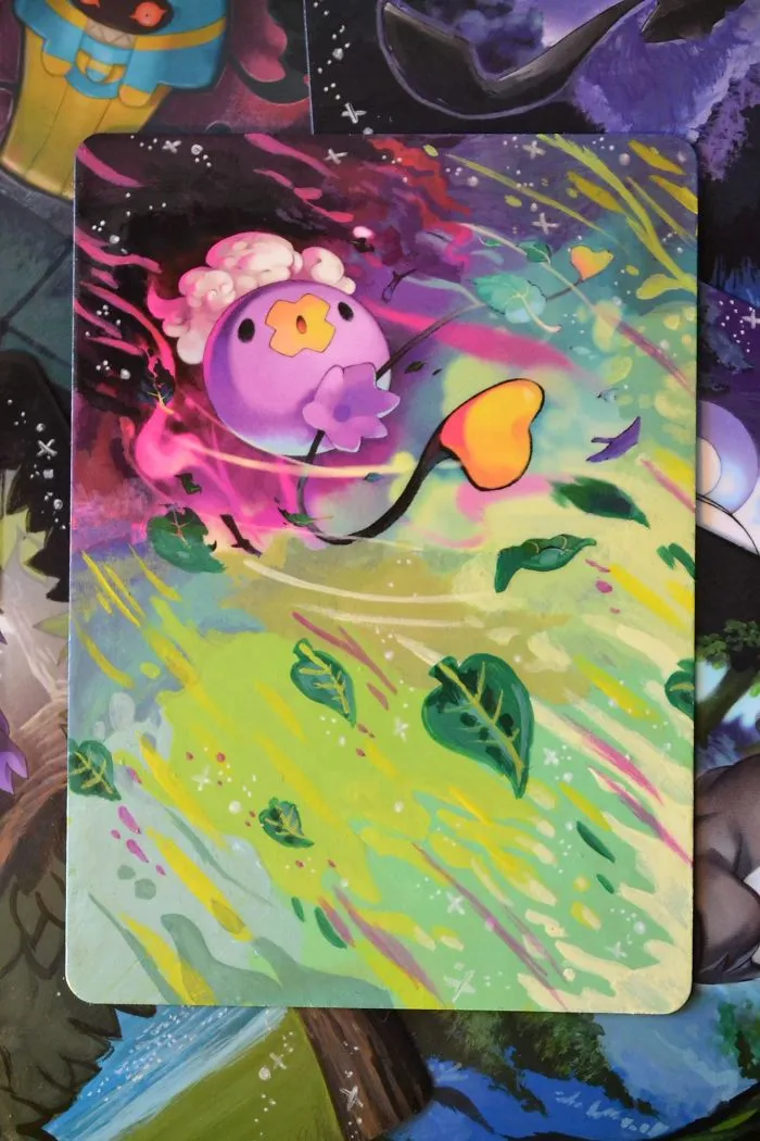 I Bring Old Pokemon Cards Back To Life By Repainting Them