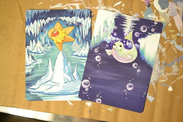 I Bring Old Pokemon Cards Back To Life By Repainting Them