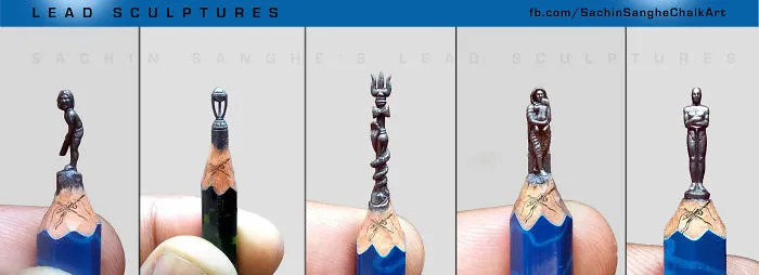 I Love To Carve On Pencil Lead