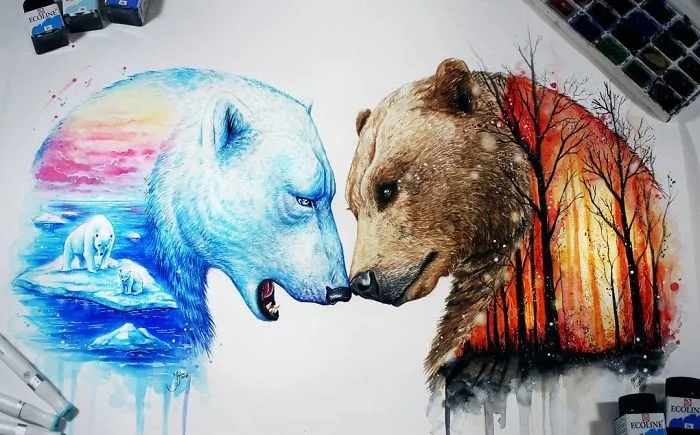 I Paint The Beauty I See In Animals To Remind Us To Preserve Nature