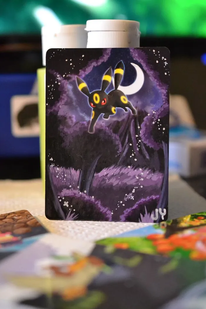 I Bring Old Pokemon Cards Back To Life By Repainting Them