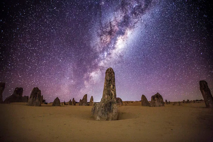 Starry Nights At The Pinnacles, WA