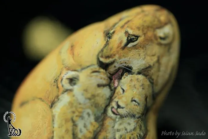 Familia de leones