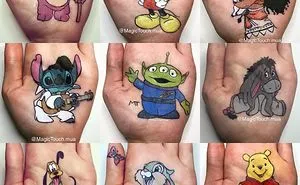 Disney Hand Art