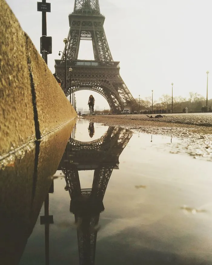 The Parallel Worlds Of Puddles In Paris.