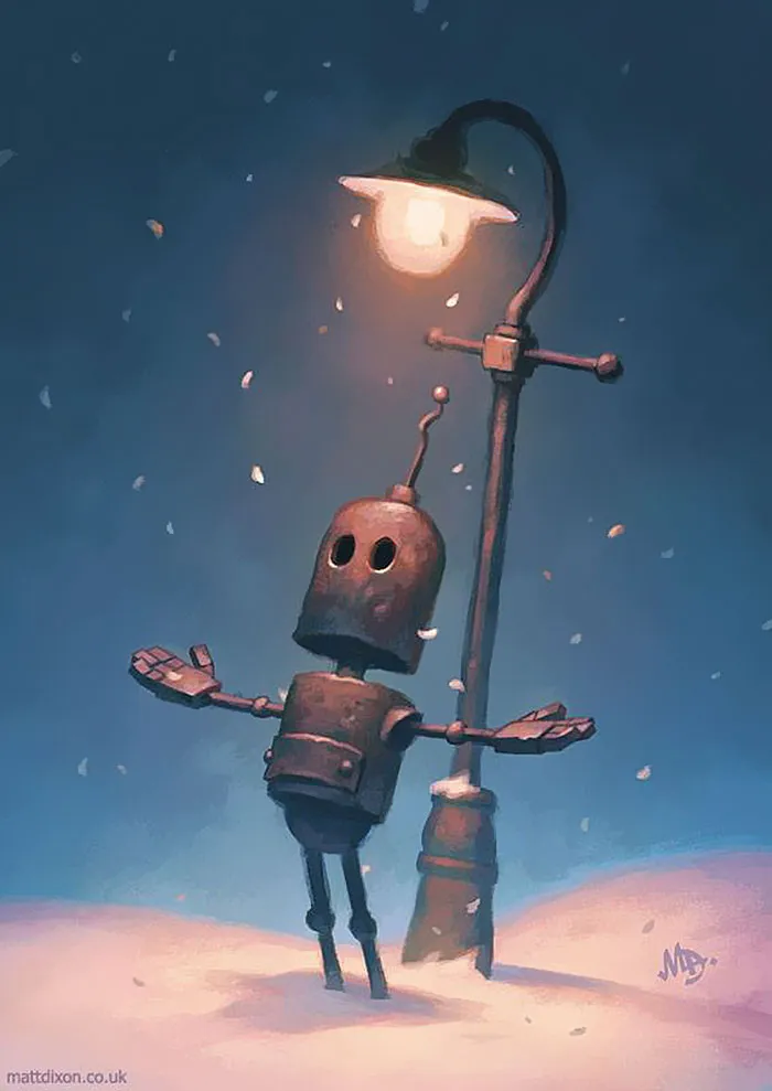 Mis robots solitarios experimentando la maravilla silenciosa del mundo (2ª parte)
