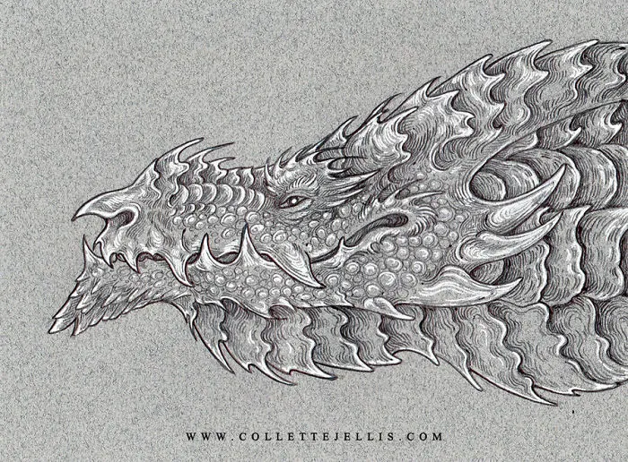 I Paint Dragons And Mythical Beasts Using Different Mediums