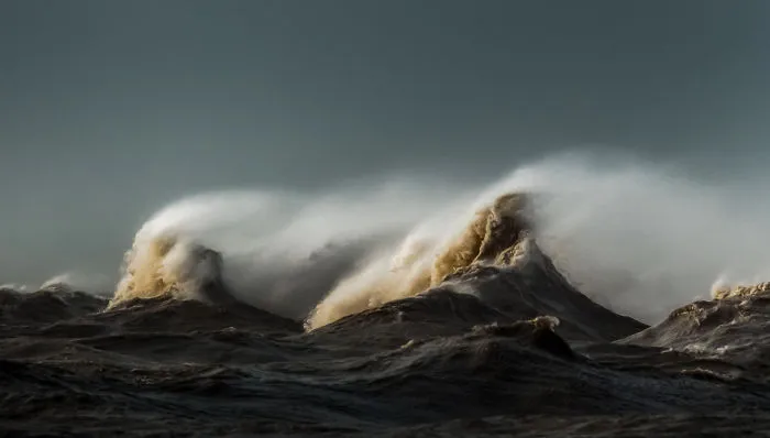 When Others Run Away For Cover, I Head To The Lake Erie Shore To Capture The Beauty Of Waves