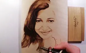 How To Transfer Photo To Wood - Lvl. Pyrographer. In 1 Minute!