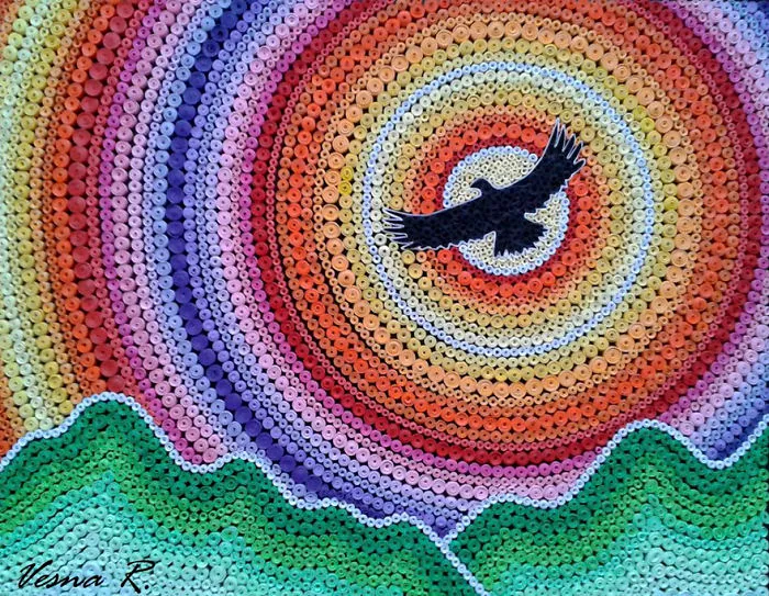 I Create These Artworks Completely Out Of Paper