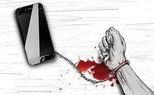 I Made A Picture To Show The Love/hate Relationship Towards Connectivity And The Smartphone