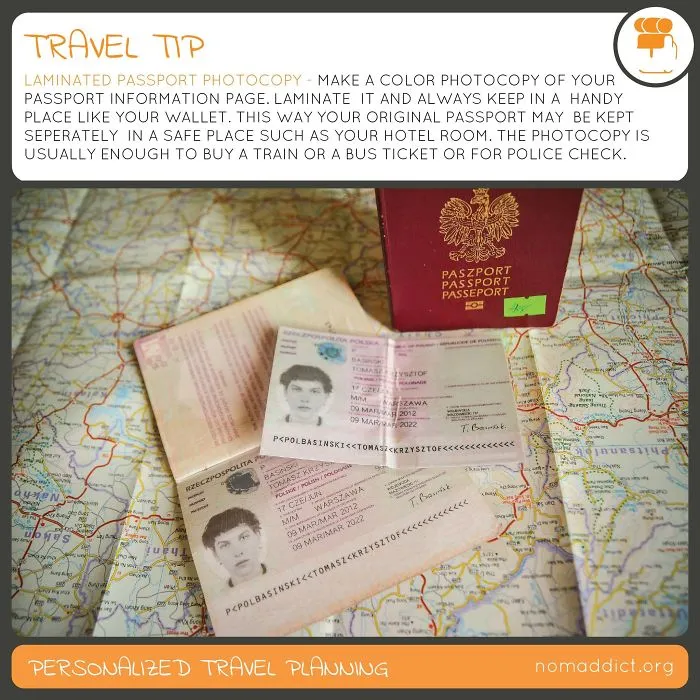 Free Travel Tip By Nomaddict.org