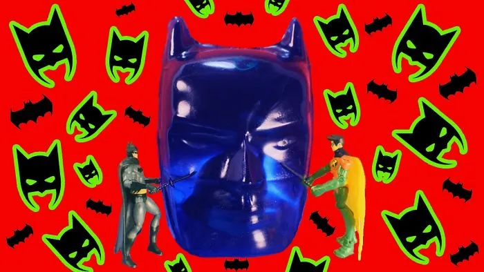 Giant Gummy Batman Head