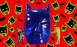 Giant Gummy Batman Head