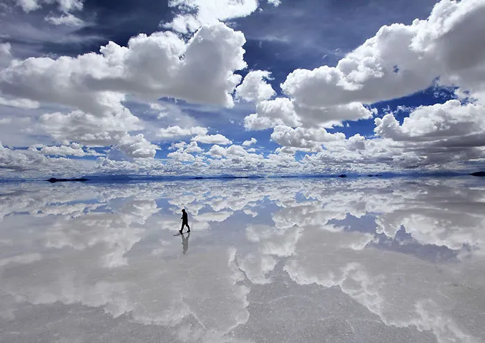 Salar De Uyuni, The World's Largest Salt Flat In Bolivia